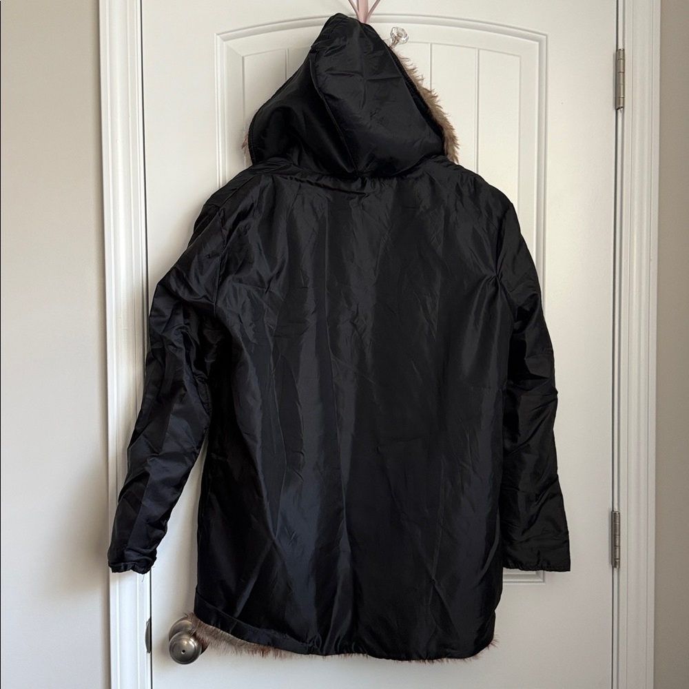 2 Piece Fur Rain Coat - Picture 12 of 12